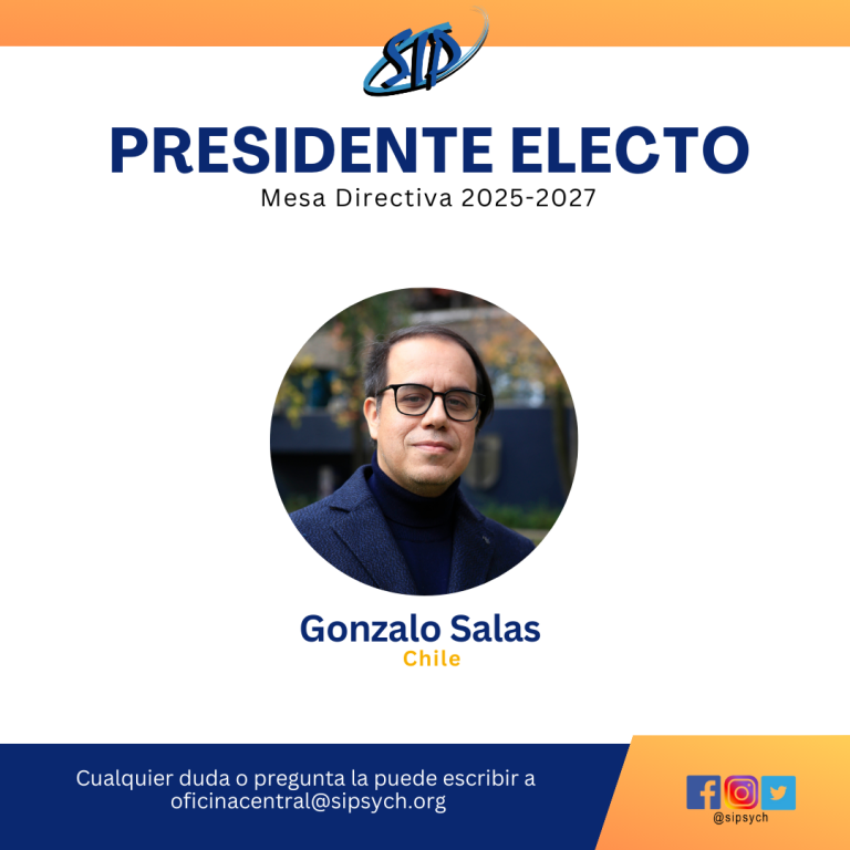 Gonzalo Salas, Presidente electo de la Mesa Directiva 2025-2027