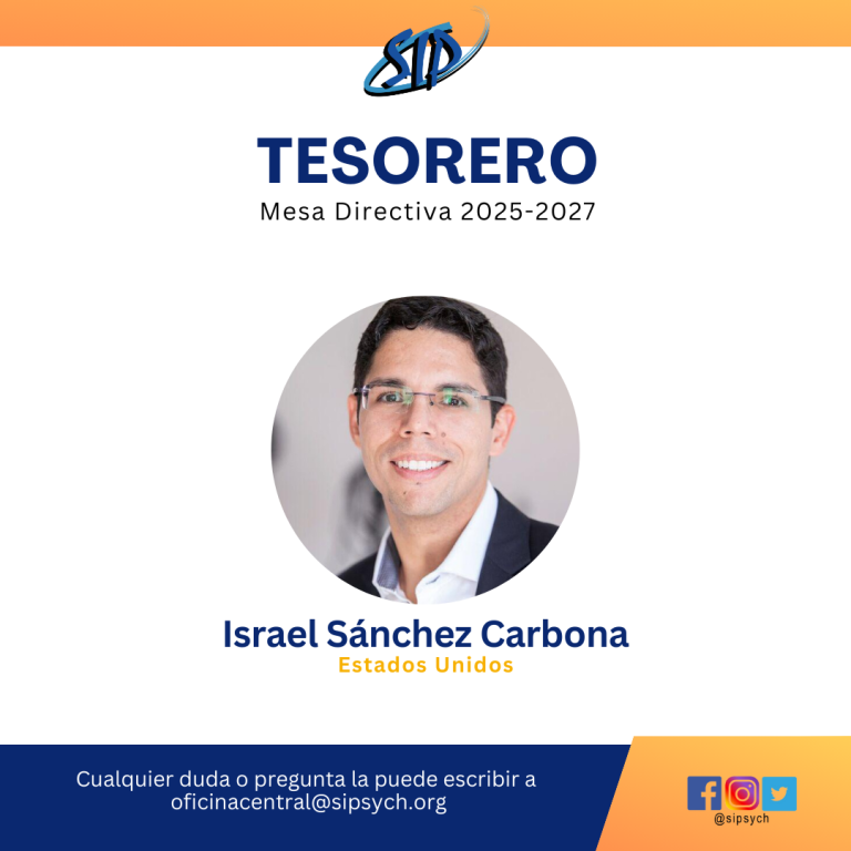 Israel Sánchez-Cardona, Tesorero de la Mesa Directiva 2025-2027