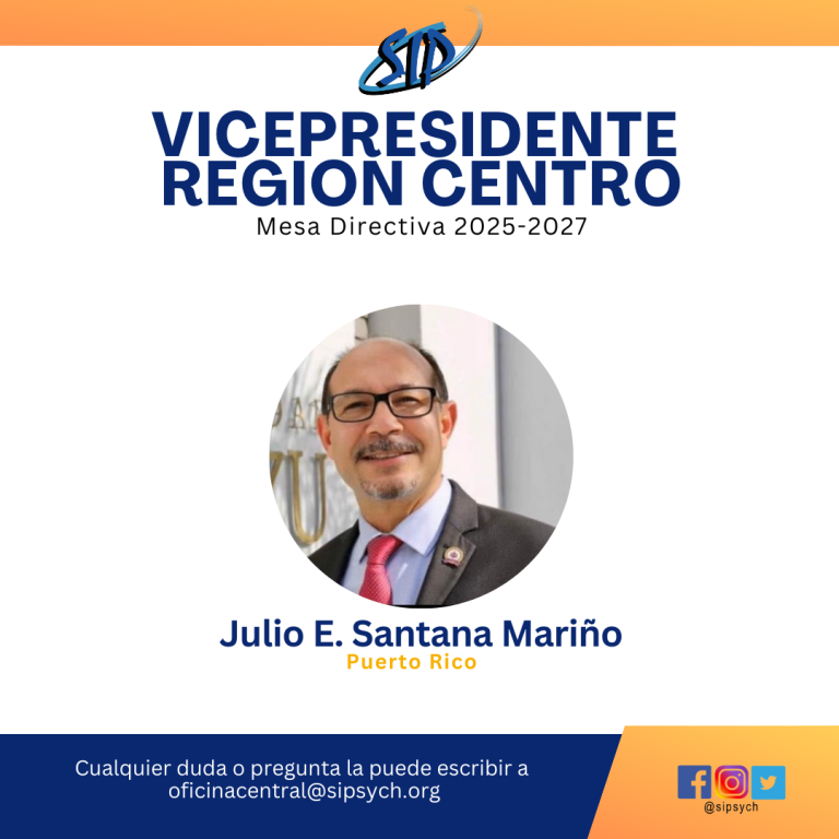 Julio Santana Mariño, Vicepresidente para la Región Centro de la Mesa Directiva 2025-2027